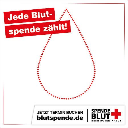 Printanzeige DRK Blutspendedienst
